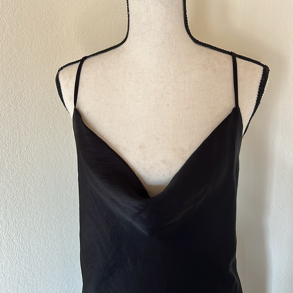 Black Slip Dress, Size Small